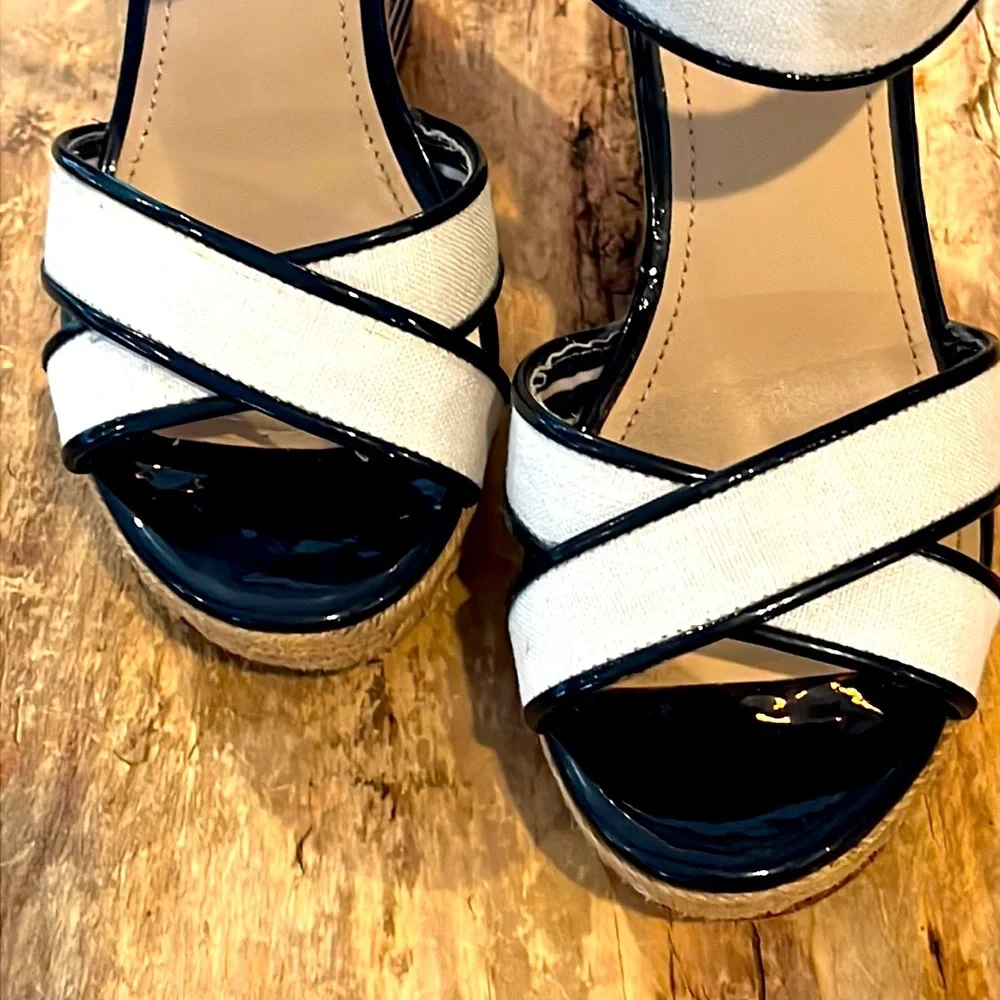 Saks Fifth Avenue Wedges - Picture 3 of 7